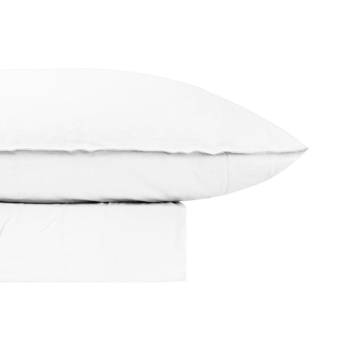 Bas Phillips Bamboo Linen Sheet Set White Big Bedding Australia