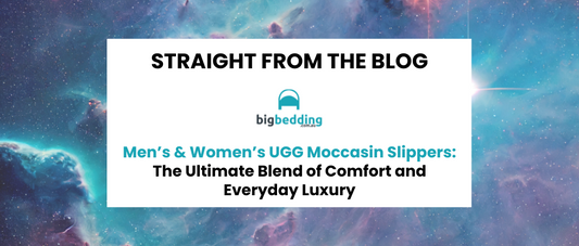 Men’s & Women’s UGG Moccasin Slippers: The Ultimate Blend of Comfort and Everyday Luxury