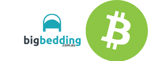 Shop Using Bitcoin & Etheruem @ Big Bedding Australia