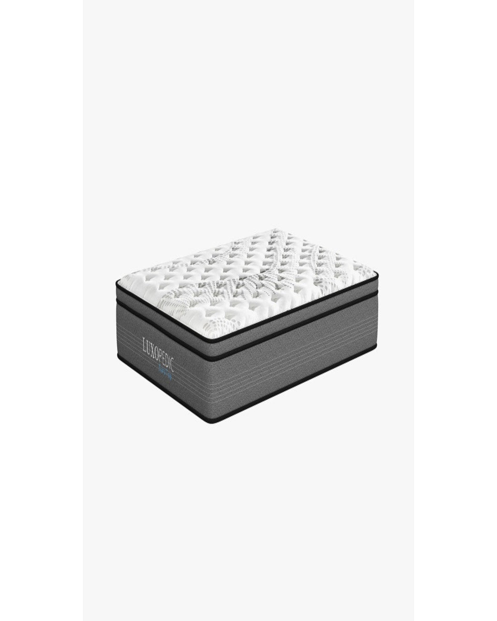 Chiro Lux Cooling Latex Foam Pocket Spring Mattress 5 Zone Medium Firmness Royal Comfort