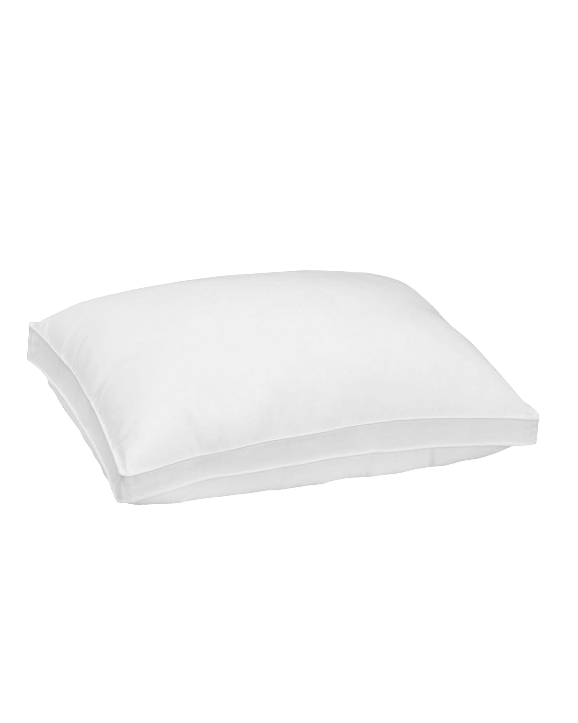 Royal Comfort Luxury Bamboo Blend Gusset Pillow Twin Pack 4cm Gusset Support Royal Comfort