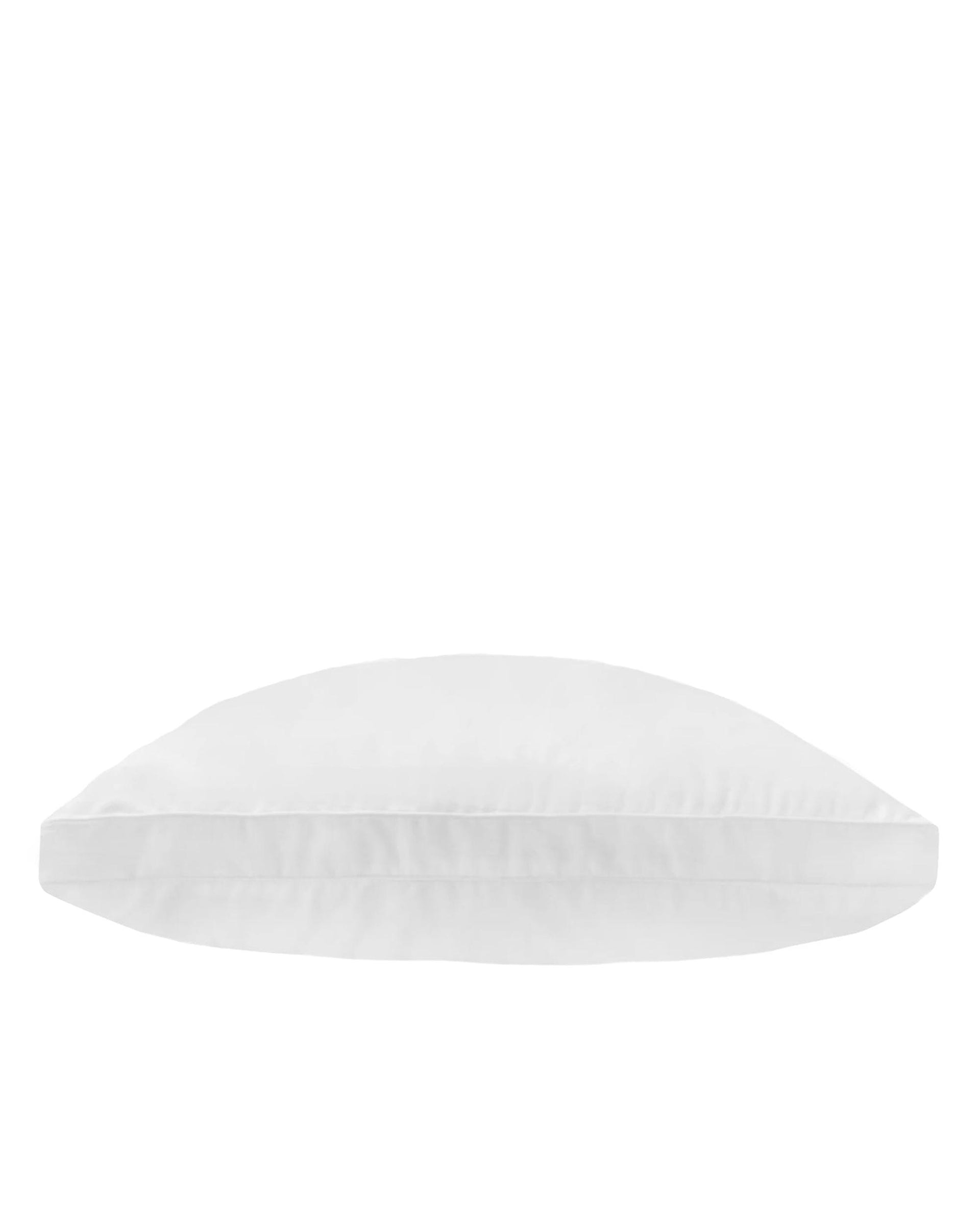 Royal Comfort Luxury Bamboo Blend Gusset Pillow Twin Pack 4cm Gusset Support Royal Comfort
