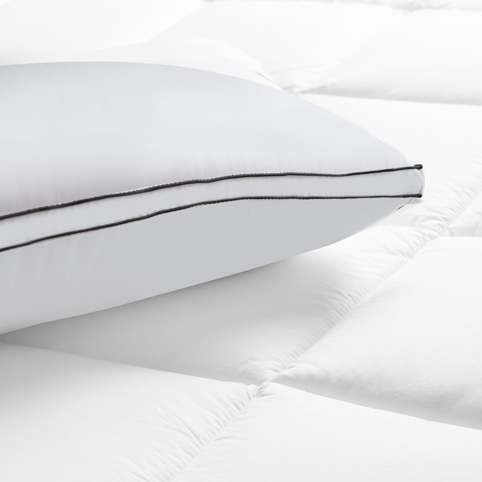 Casa Decor Silk Blend Pillow Hypoallergenic Gusset Twin Pack Casa Decor