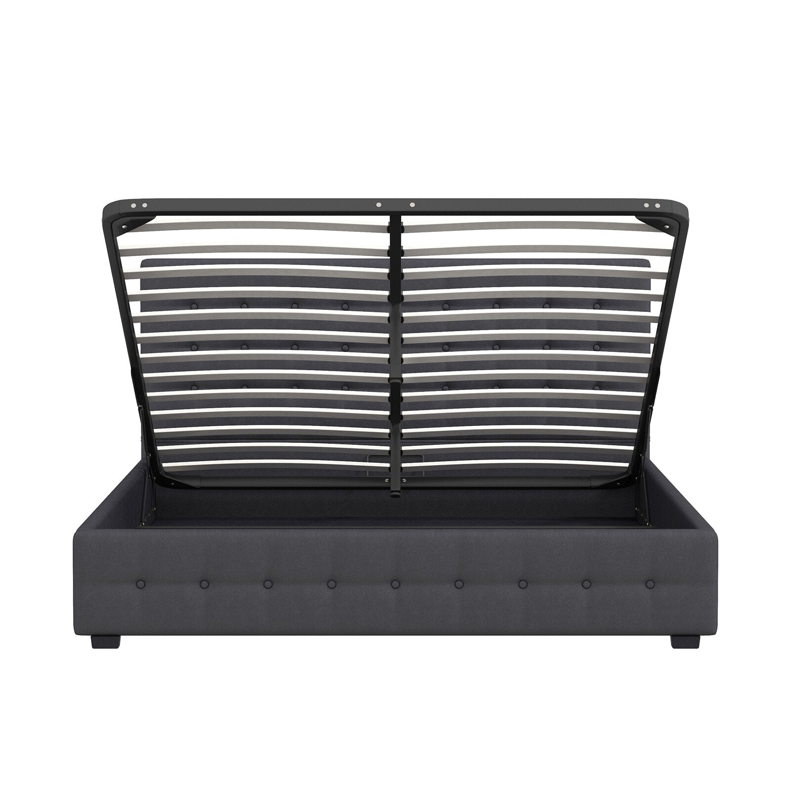 Milano Decor Eden Gas Lift Bed - Dark Grey Milano Decor