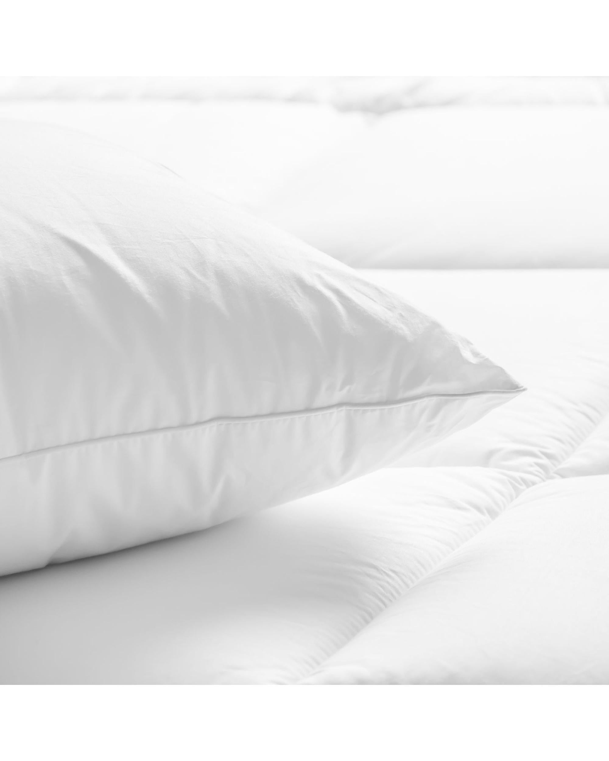 Royal Comfort Tencel Blend Pillow Twin Pack Eco Friendly Breathable Ultra Soft Royal Comfort