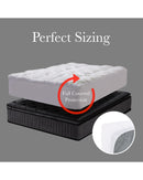 Royal Comfort 1000GSM Luxury Bamboo Fabric Gusset Mattress Pad Topper Cover Royal Comfort