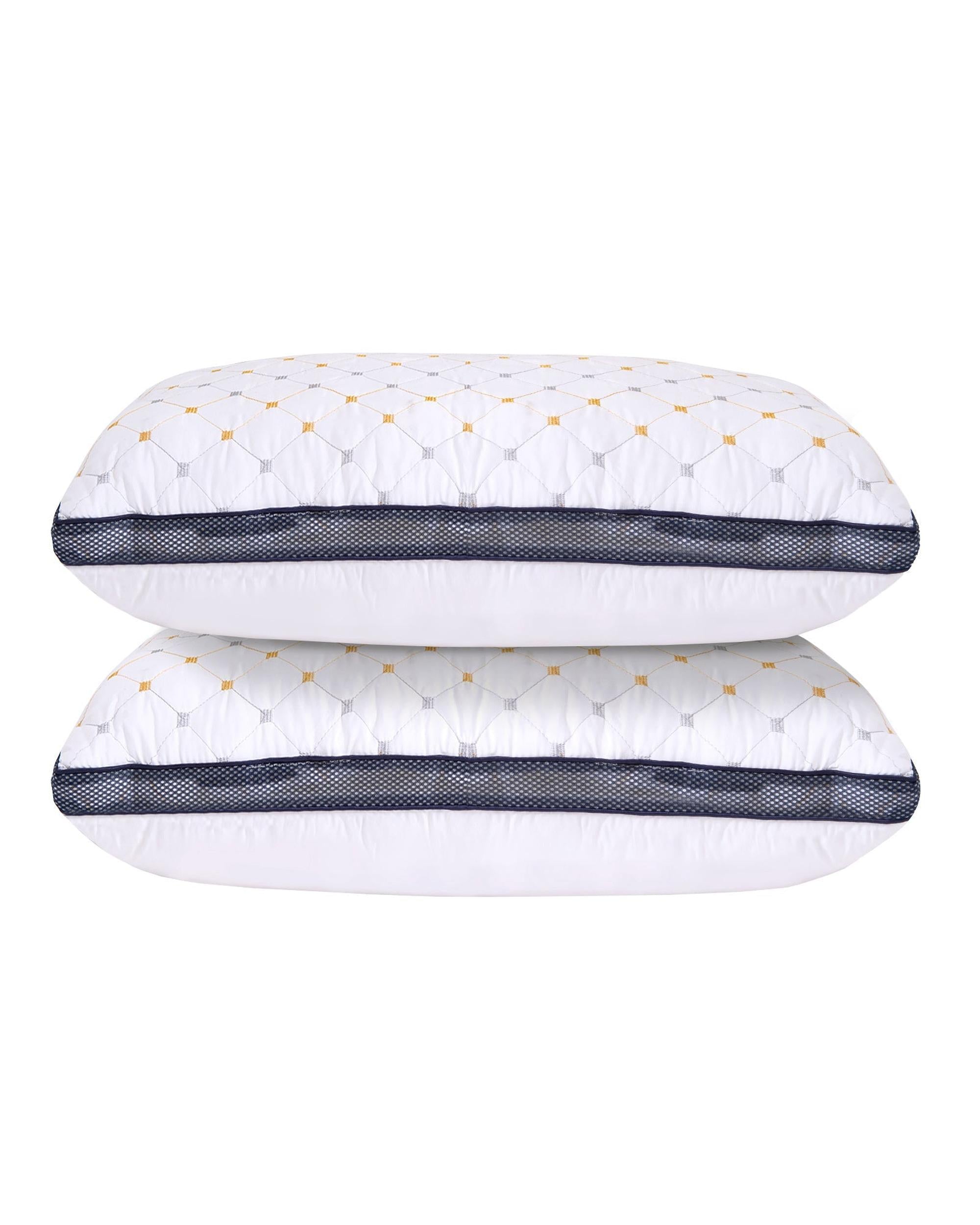Royal Comfort Luxury Air Mesh Pillows Hotel Quality Checked Ultra Comfort TWIN PACK Royal Comfort