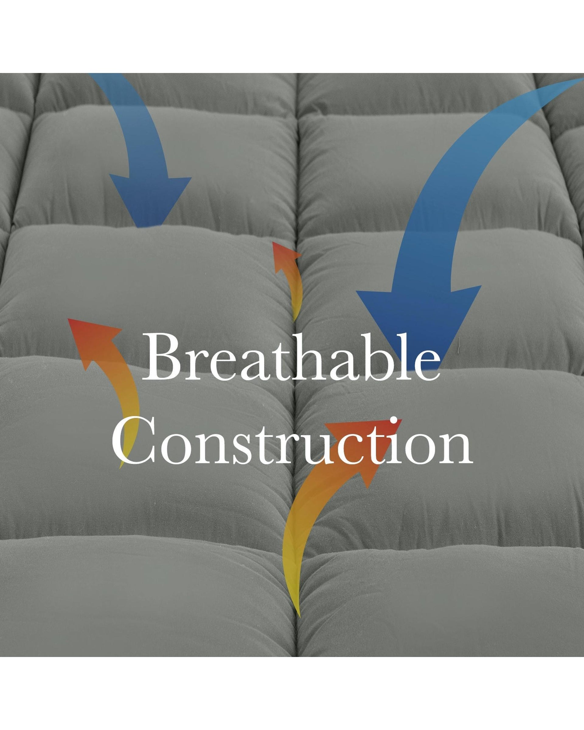 Royal Comfort Bamboo Blend Topper 800GSM 45cm Skirt Luxury Bedding Royal Comfort