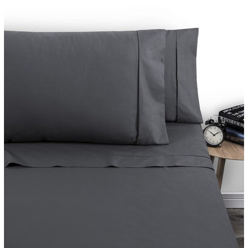 ARDOR "1000TC 100% Cotton" SHEET SET - CHARCOAL Ardor Bedding