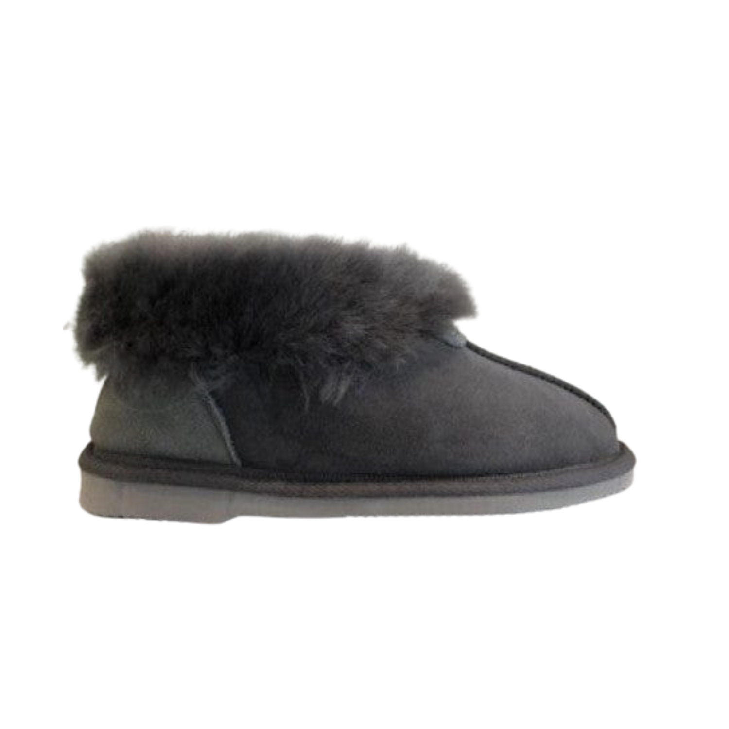 Merino Craft Ladies Slippers  - Grey