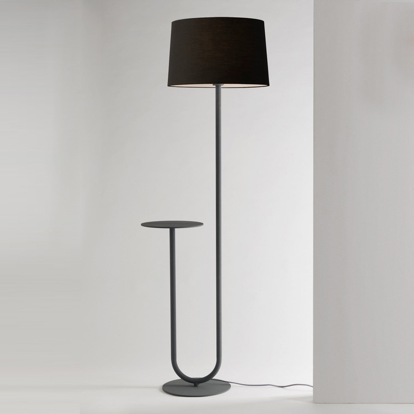 Mayfield Lighting ESTA CHARCOAL FLOOR LAMP BLACK Mayfield Lighting