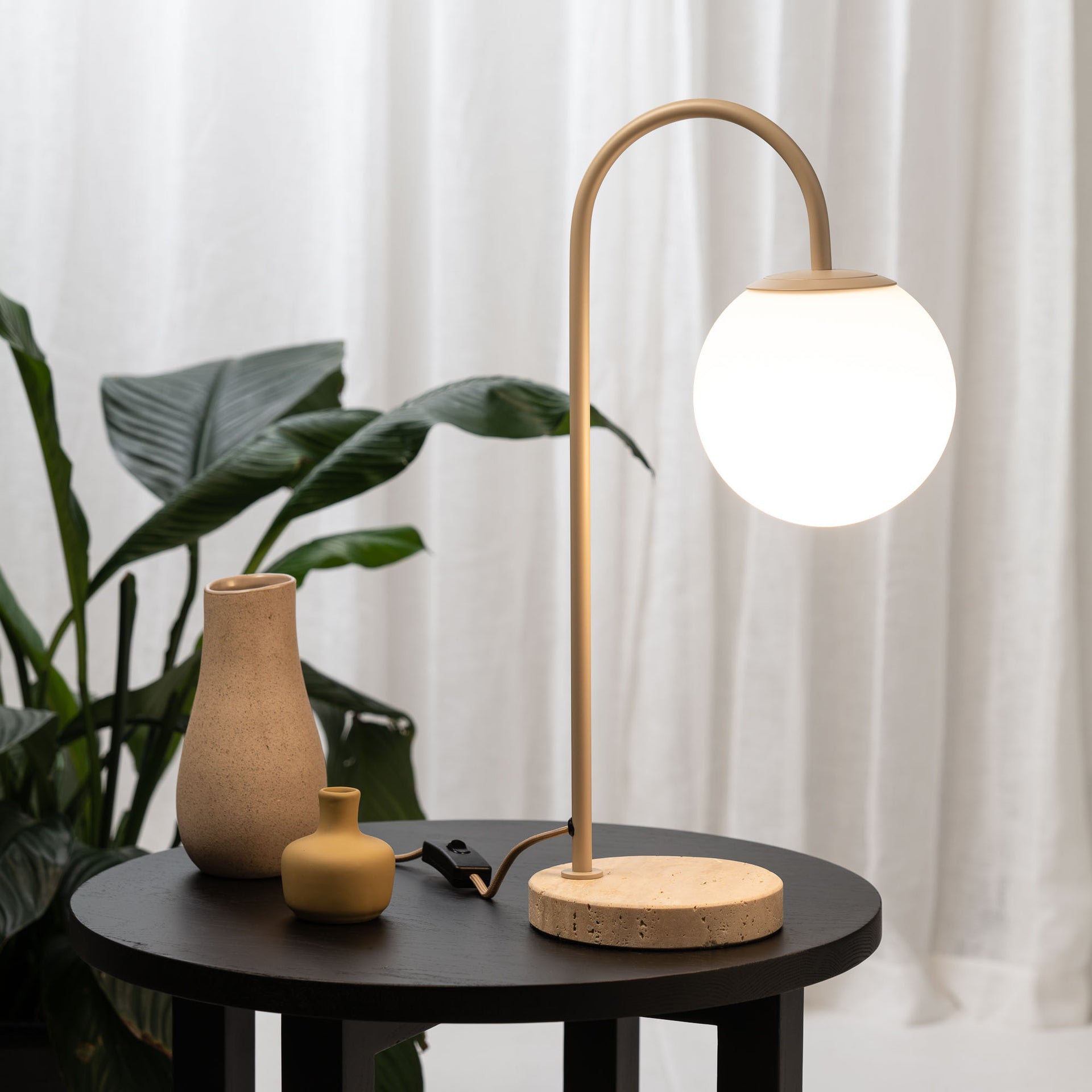 Mayfield Lighting MINTU DESK LAMP - TAUPE Mayfield Lighting