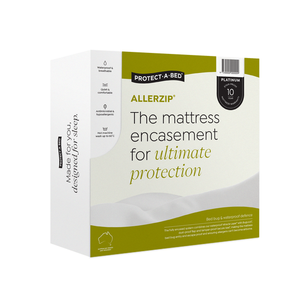 Protect A Bed Allerzip® Fully Encased Waterproof Pillow Protector Protect A Bed