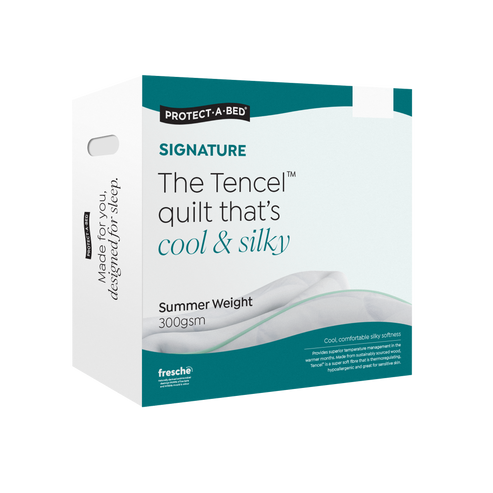 Protect A Bed Luxia Tencel Quilt Mid Weight (Fresche) 430gsm Protect A Bed