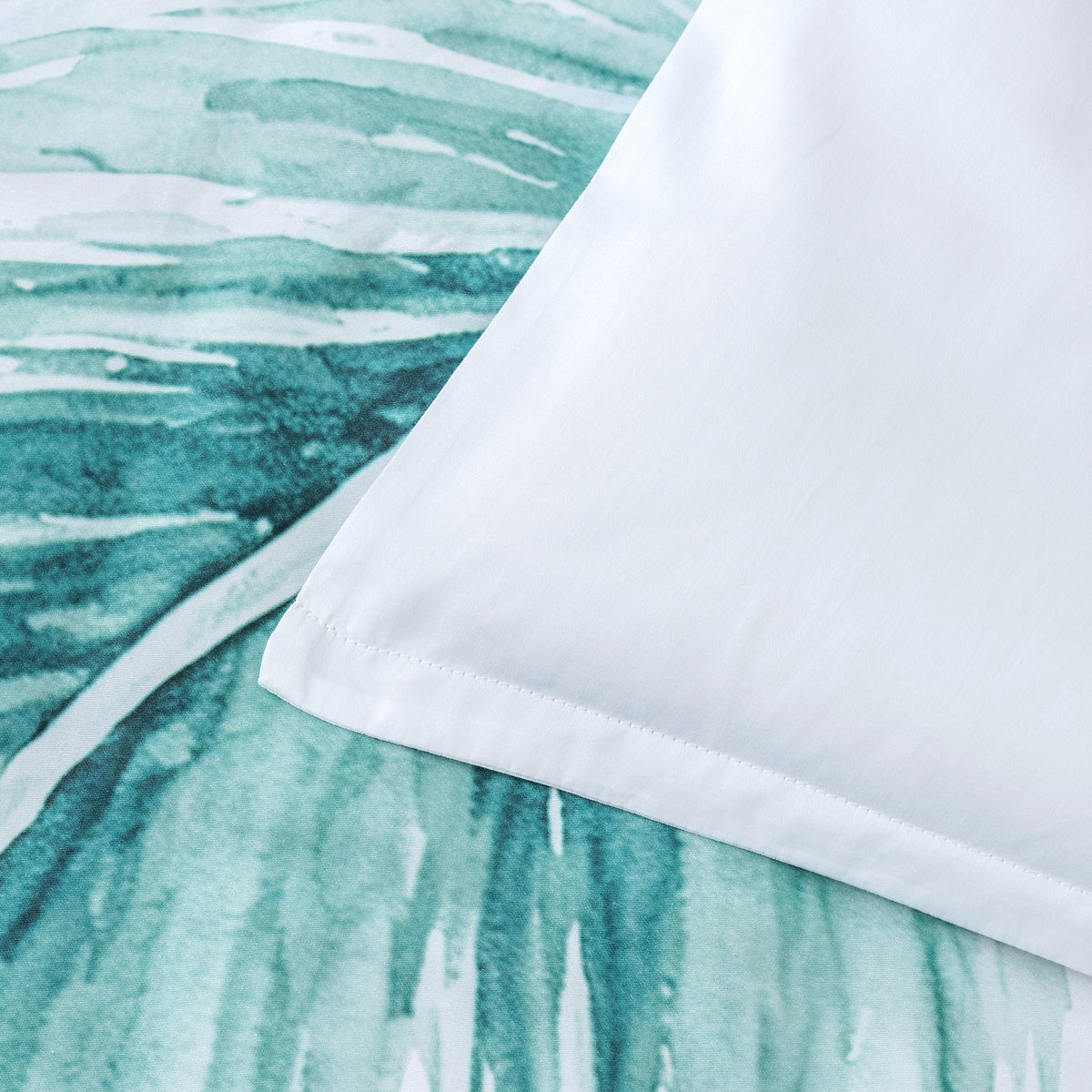 Bianca Bedding Wynn Turquoise Cotton Quilt Cover Set
