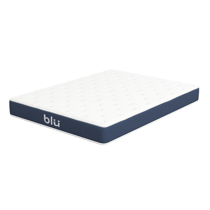 Milano Blu Mattress Hybrid Memory Foam Bonnell Spring Design Medium Firm Royal Comfort