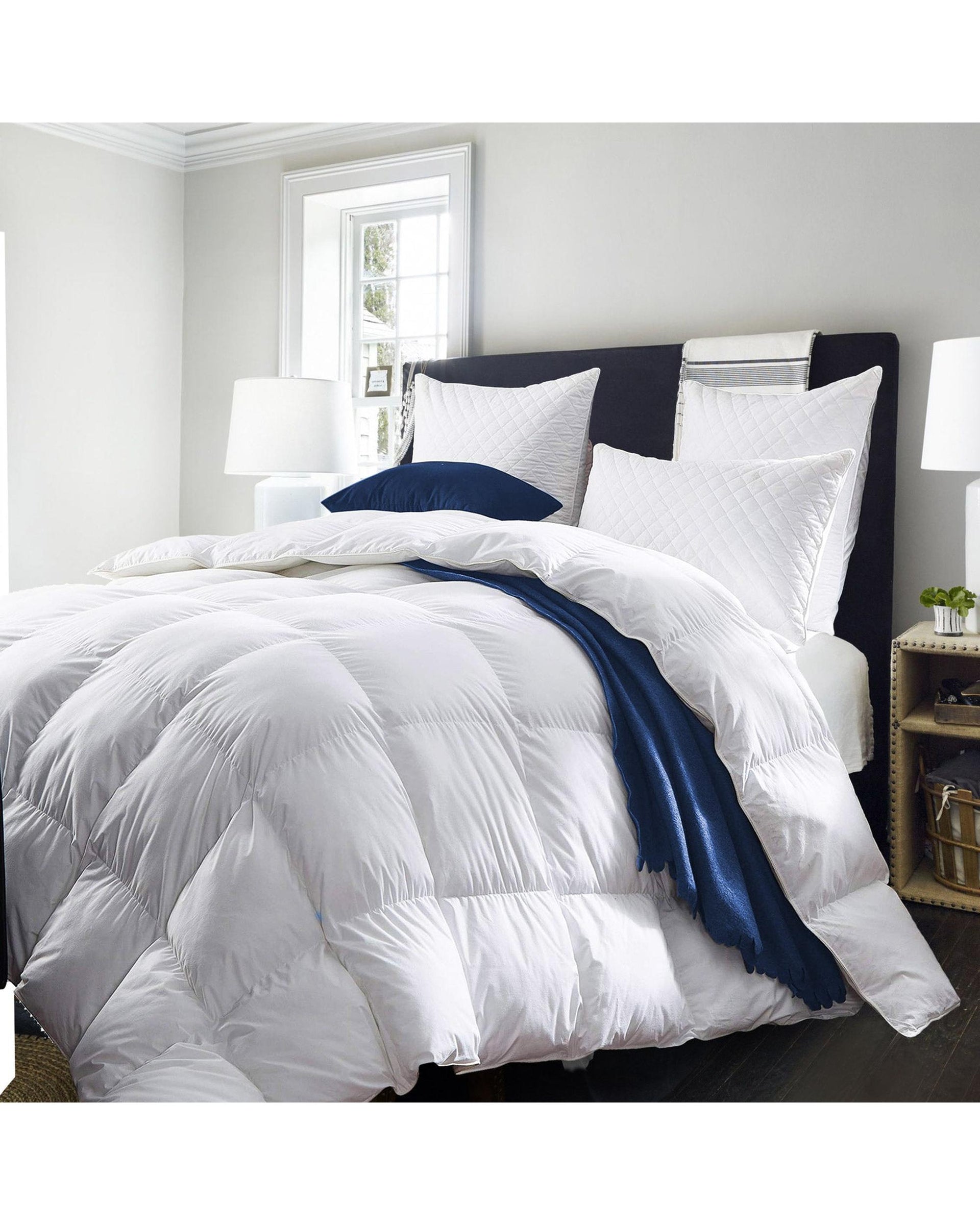 Royal Comfort Quilt 50% Duck Down 50% Duck Feather 233TC Cotton Pure Soft Duvet Royal Comfort