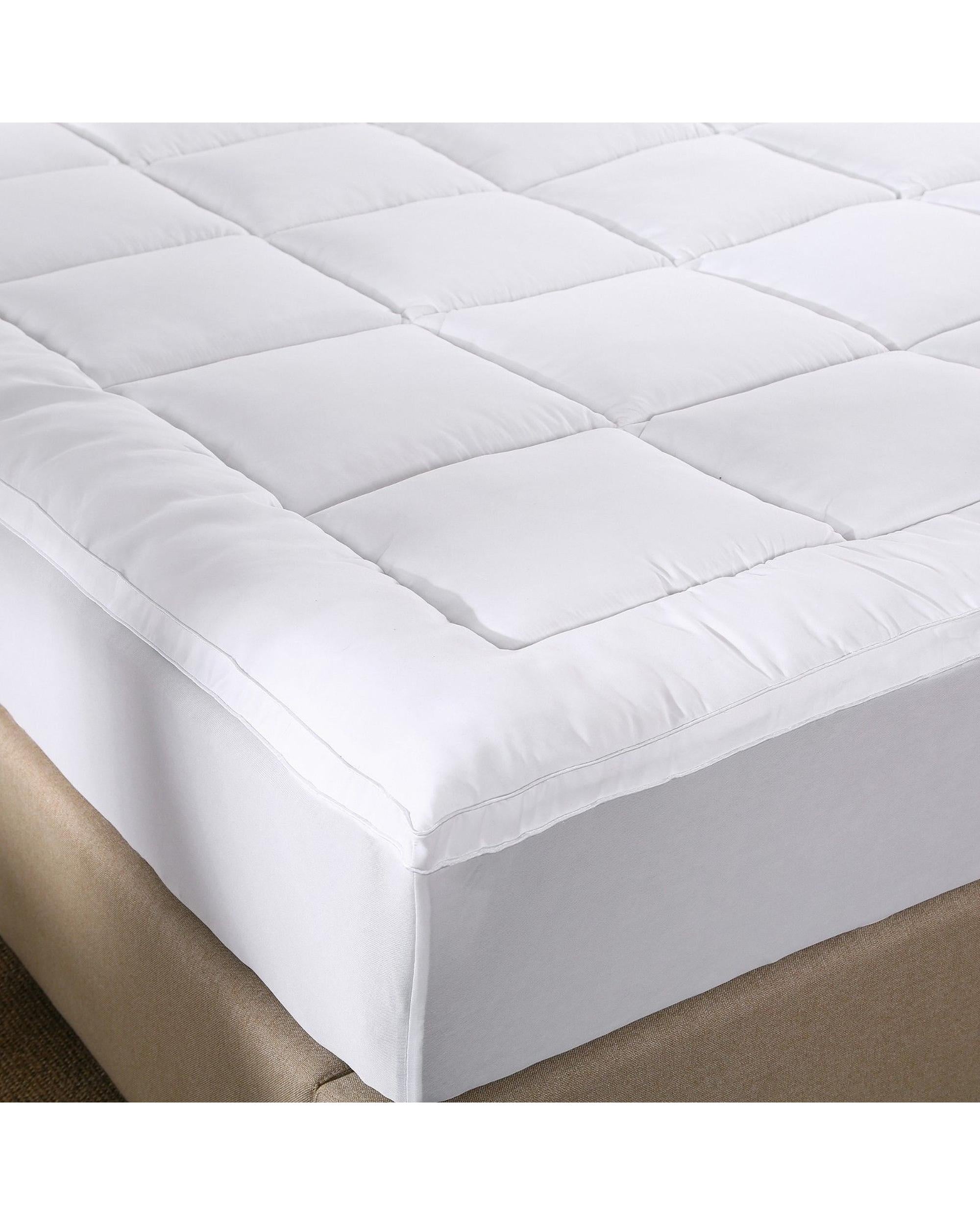 Royal Comfort 1000GSM Memory Mattress Topper Cover Protector Underlay Royal Comfort