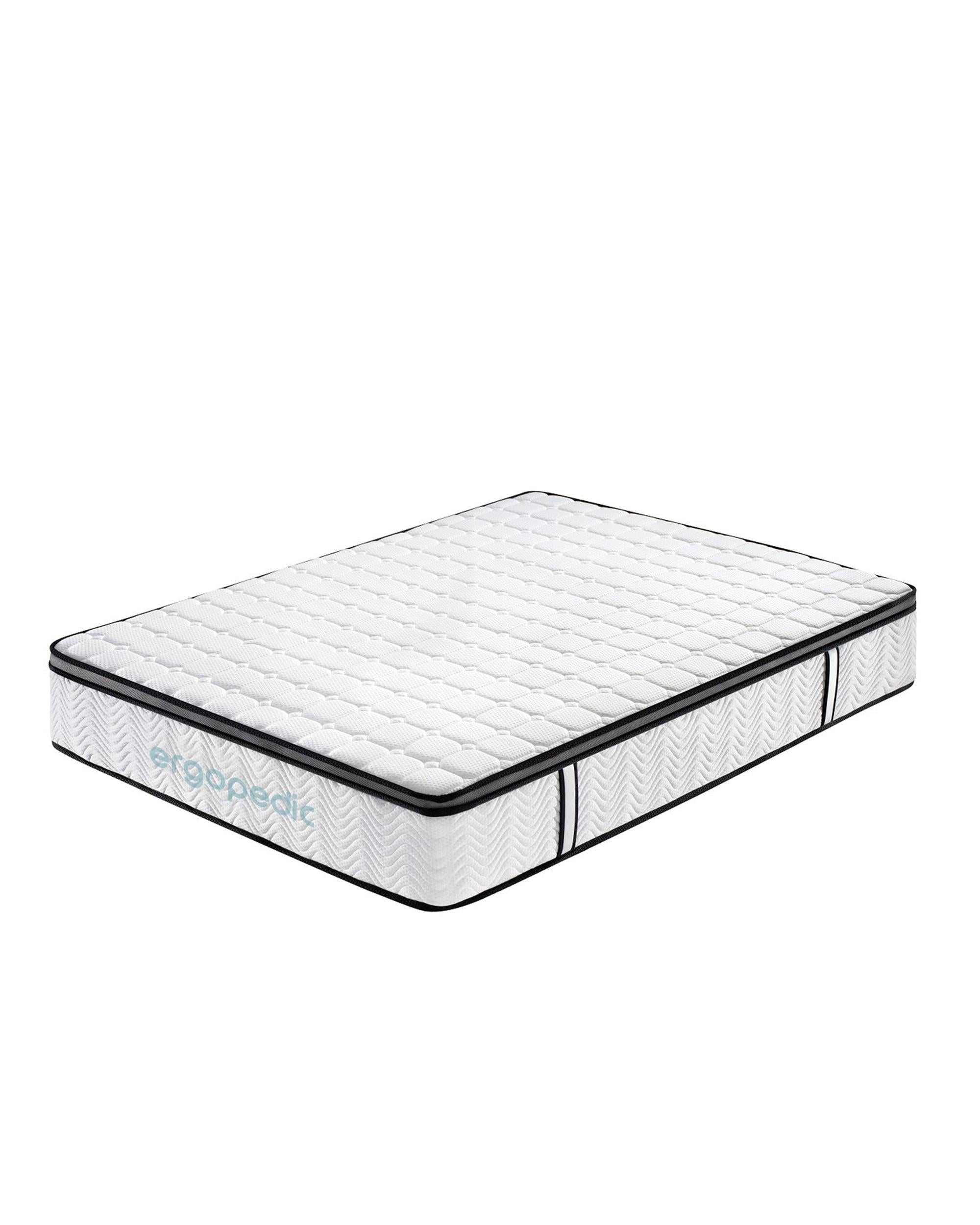 Ergopedic Mattress 5 Zone Latex Pocket Spring Mattress In A Box 30cm Royal Comfort