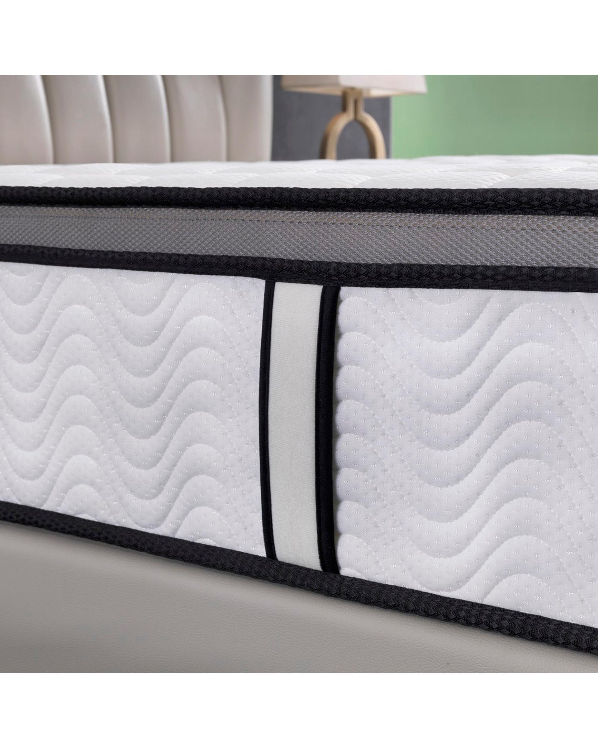 Ergopedic Mattress 5 Zone Latex Pocket Spring Mattress In A Box 30cm Royal Comfort