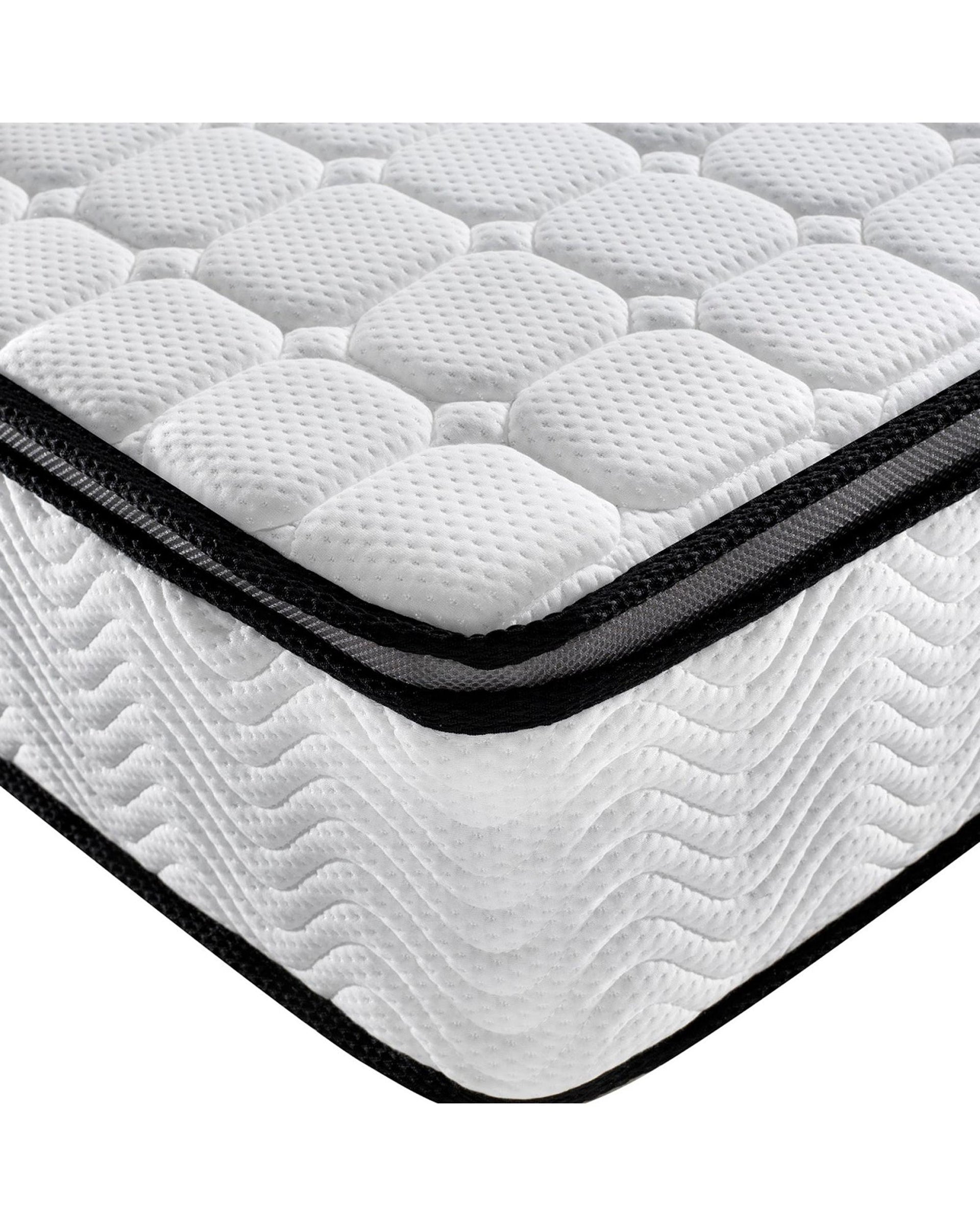 Ergopedic Mattress 5 Zone Latex Pocket Spring Mattress In A Box 30cm Royal Comfort