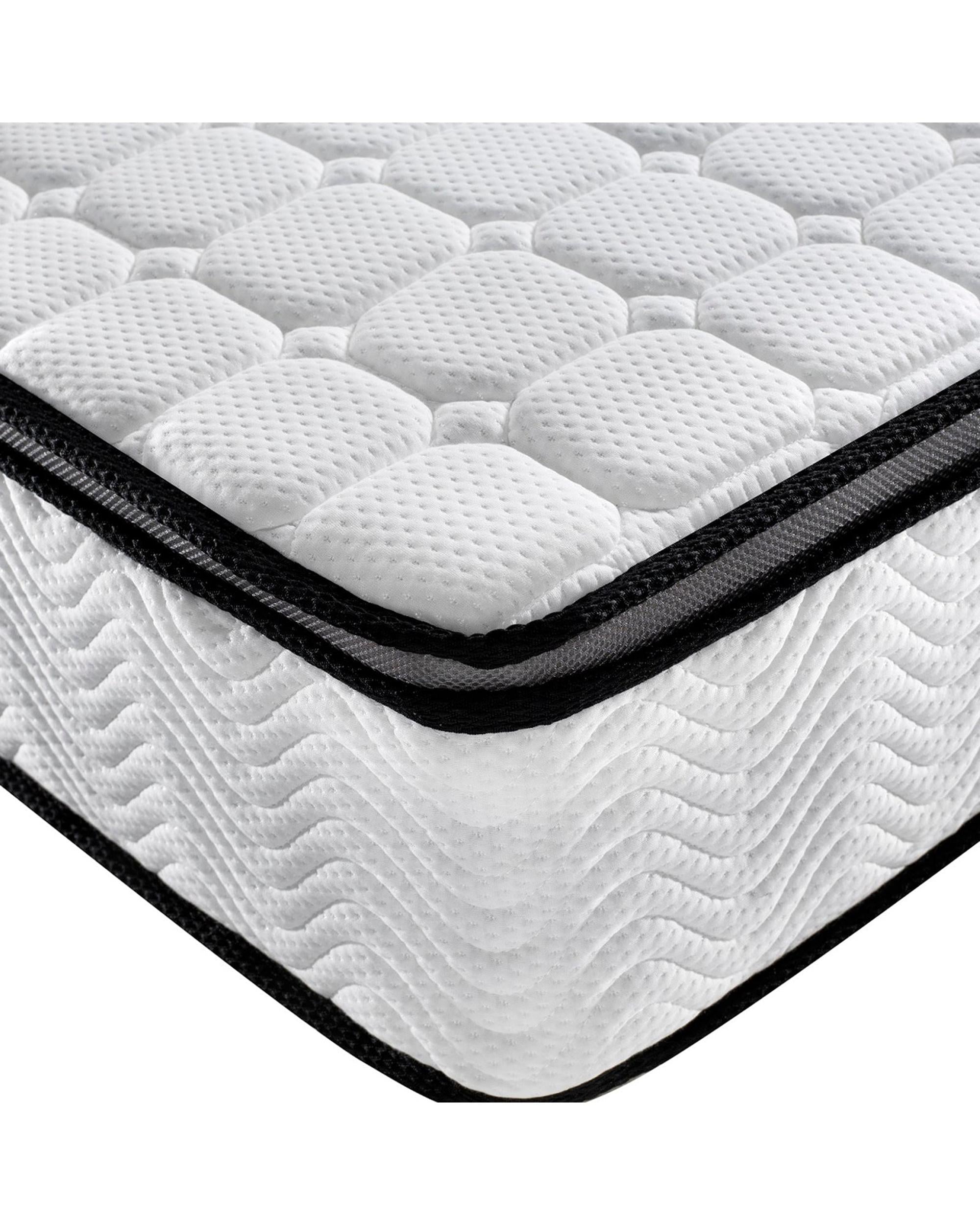 Ergopedic Mattress 5 Zone Latex Pocket Spring Mattress In A Box 30cm Royal Comfort
