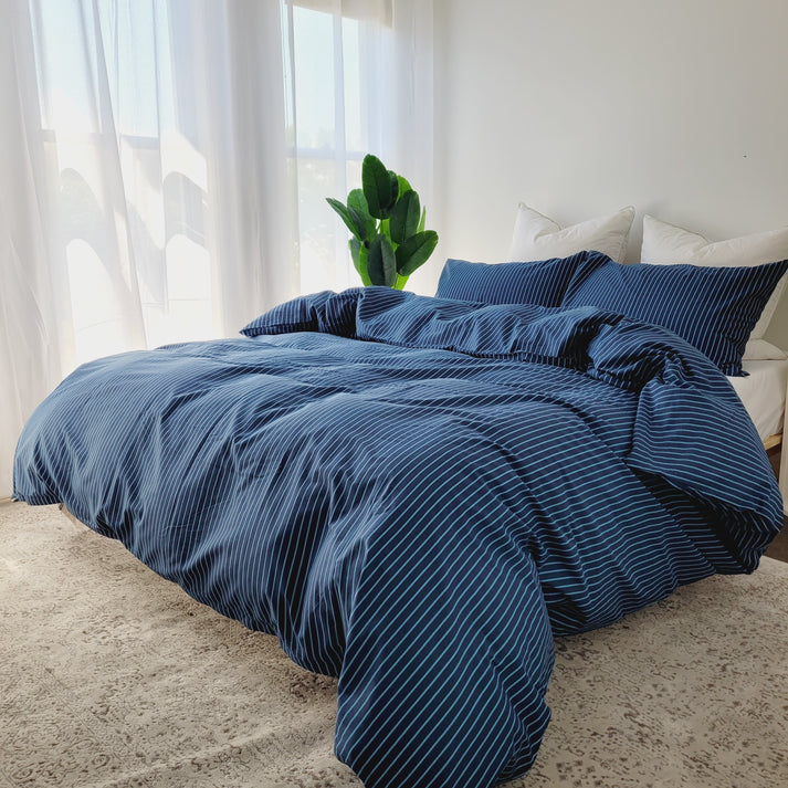 Amsons Pure Cotton Quilt Cover Set - Abril Amsons