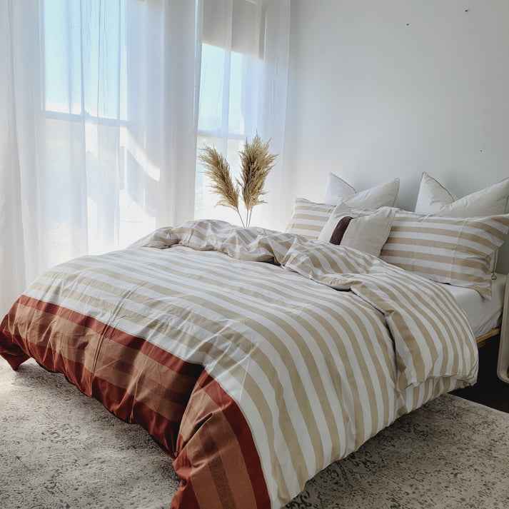 Amsons Pure Cotton Quilt Cover Set - Luna Amsons