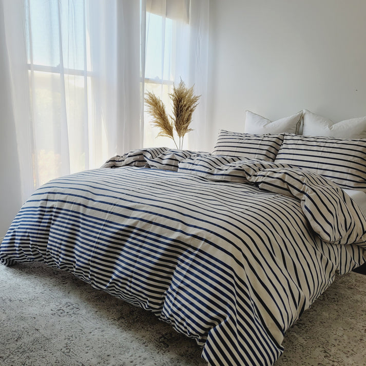 Amsons Pure Cotton Quilt Cover Set - Ava Amsons