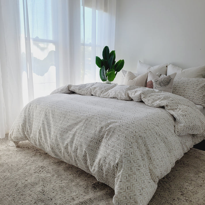 Amsons Pure Cotton Quilt Cover Set - Belinda Amsons