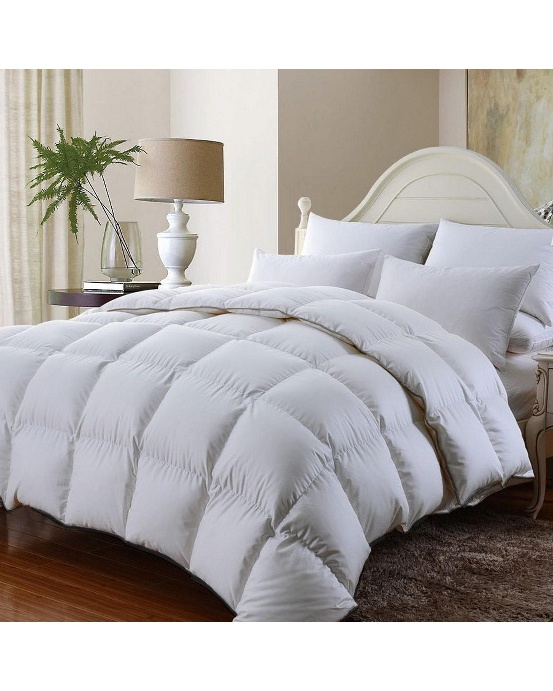 Royal Comfort 350GSM Bamboo Quilt Luxury Bedding Duvet All Seasons Royal Comfort