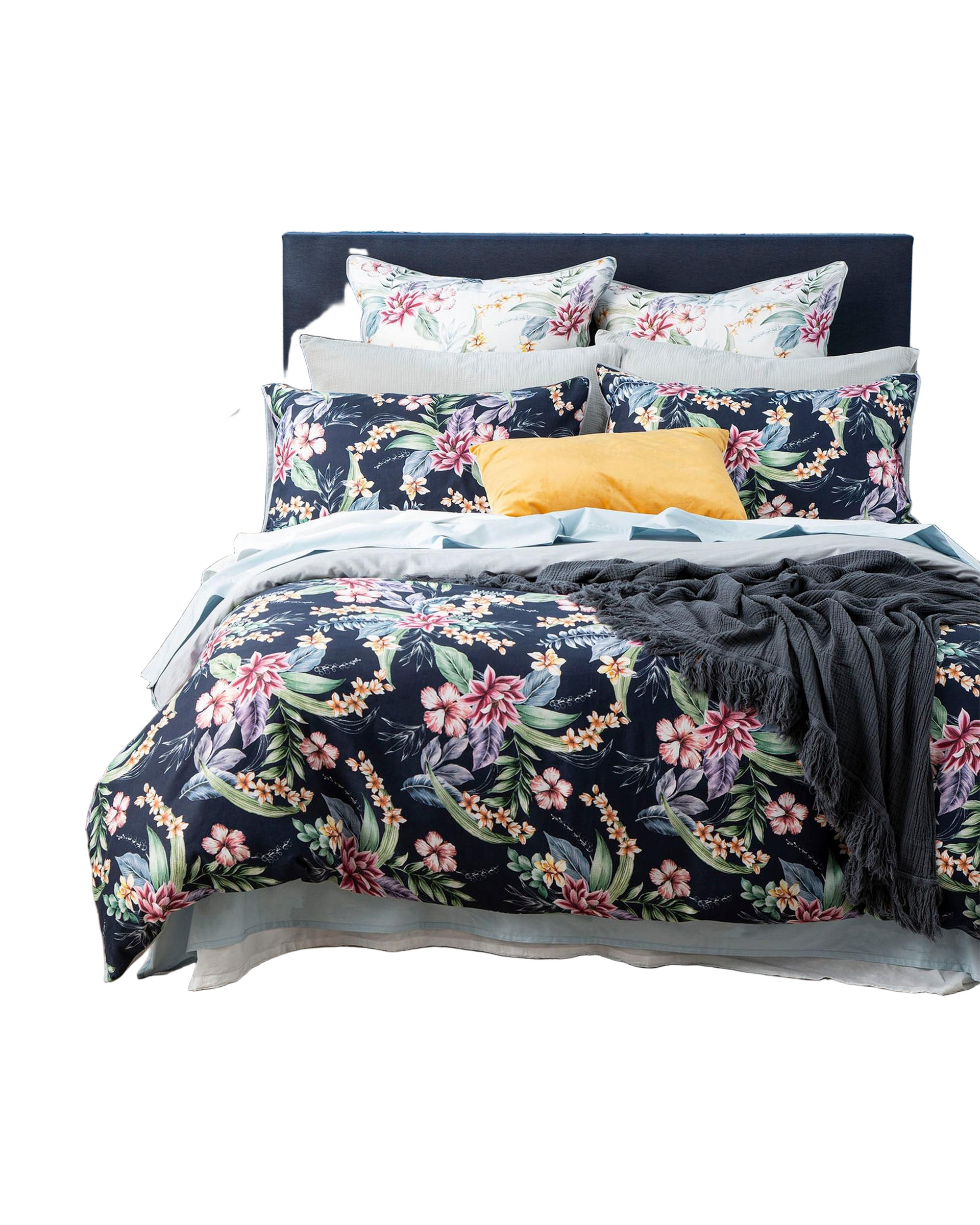 Renee Taylor 300 TC Cotton Reversible Quilt cover Set - Sophie Renee Taylor