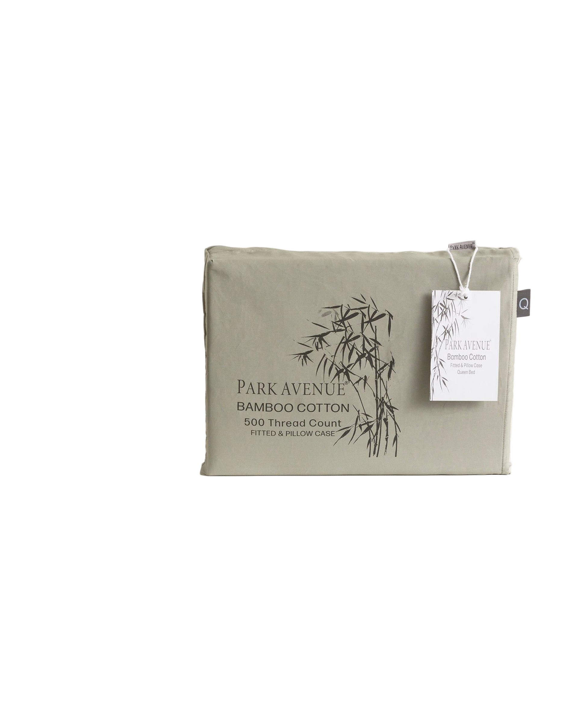 Park Avenue 500 Thread Count Bamboo Cotton Combo Set - Jade Park Avenue