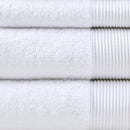 Cloud Linen Retreat Cotton Tencel Antimicrobial 6 Piece Towel Set White Cloud Linen