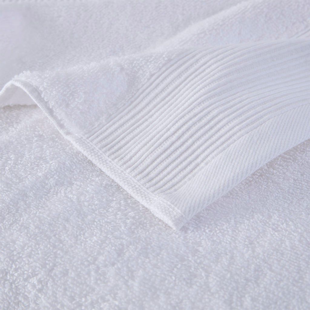 Cloud Linen Retreat Cotton Tencel Antimicrobial 6 Piece Towel Set White Cloud Linen