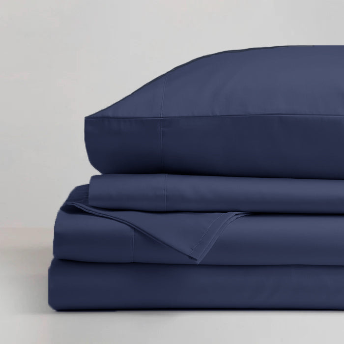 Ddecor Home 1500 Thread count Premium Cotton Blend Sheet Set - Indigo Ddecor Home