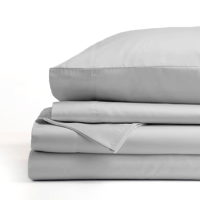 Ddecor Home 1500 Thread count Premium Cotton Blend Sheet Set - Silver Ddecor Home