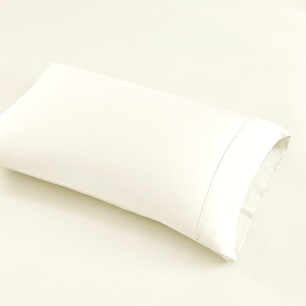 Renee Taylor 700 TC Tencel Lyocell Fibre & Cotton Quilt Cover Set - Ivory Renee Taylor