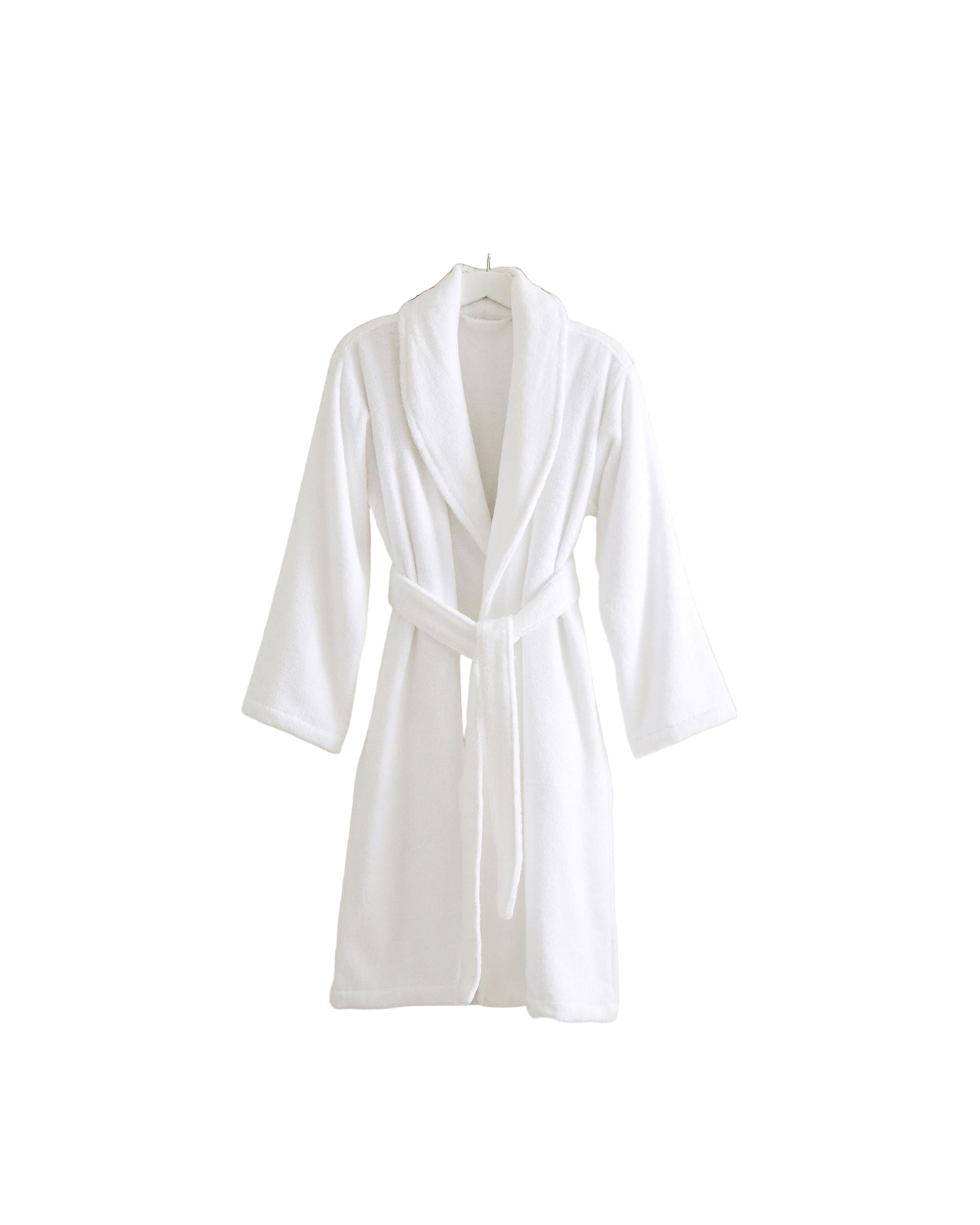 Renee Taylor Chalet Quick Dry Terry Cotton Bath Robes - WHITE Renee Taylor