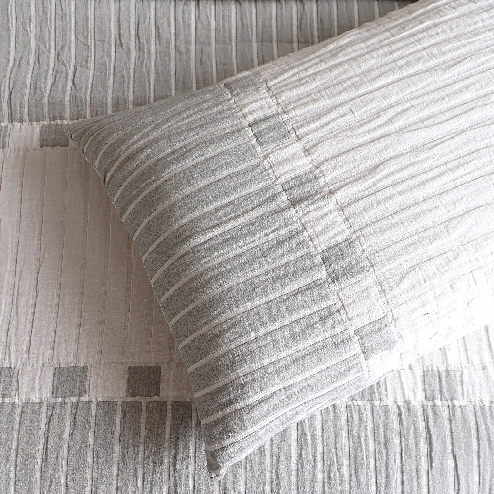 Renee Taylor Brooks Jacquard Yarn Dye Quilt Cover Set Renee Taylor