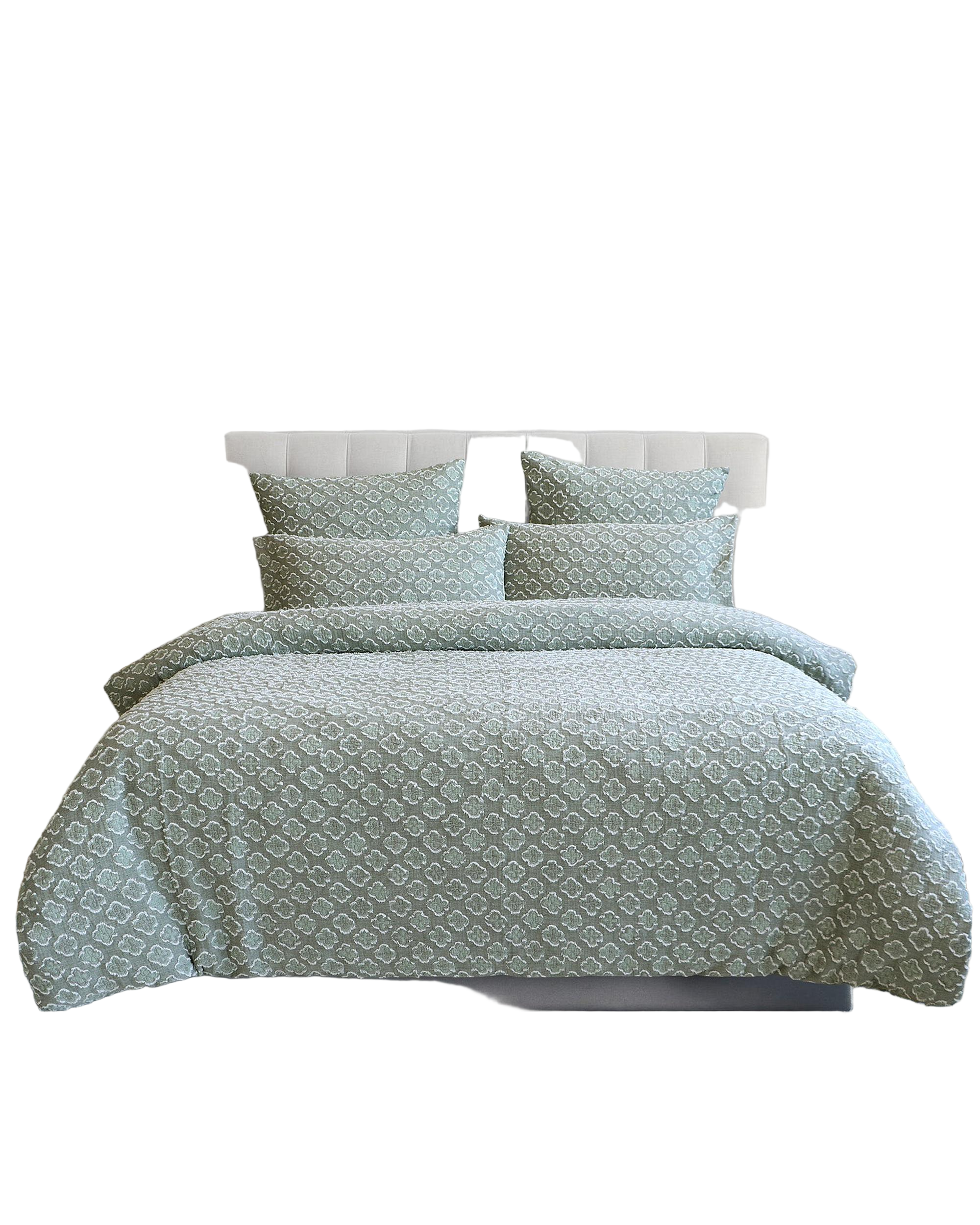 Renee Taylor Luna Jacquard Yarn Dye Quilt Cover Set Renee Taylor