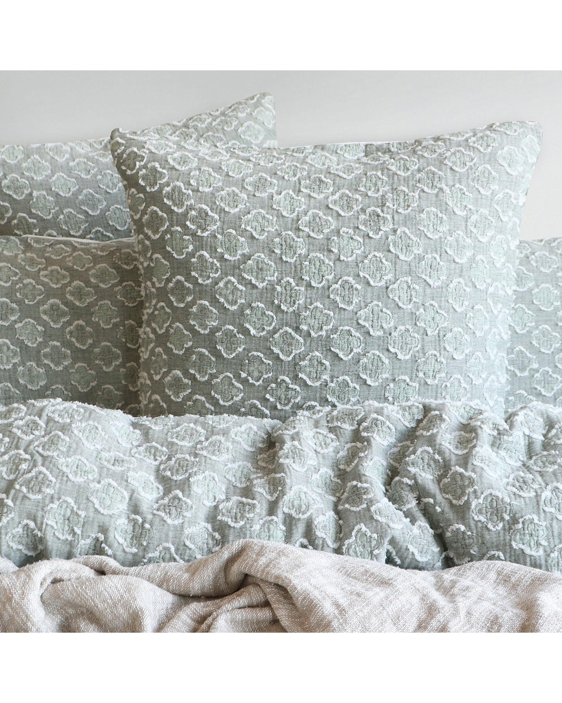 Renee Taylor Luna Jacquard Yarn Dye Quilt Cover Set Renee Taylor