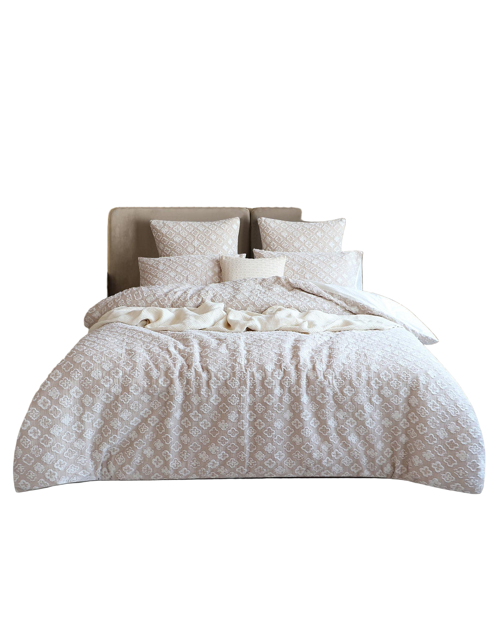 Renee Taylor Amara Jacquard Yarn Dye Quilt Cover Set Renee Taylor