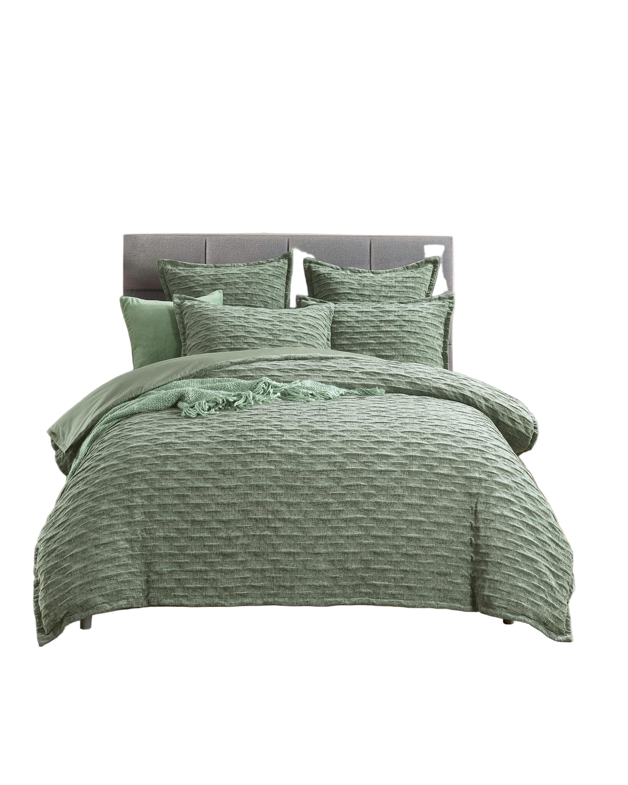 Renee Taylor Atlantis Jacquard Quilt Cover Set - Junpier Renee Taylor