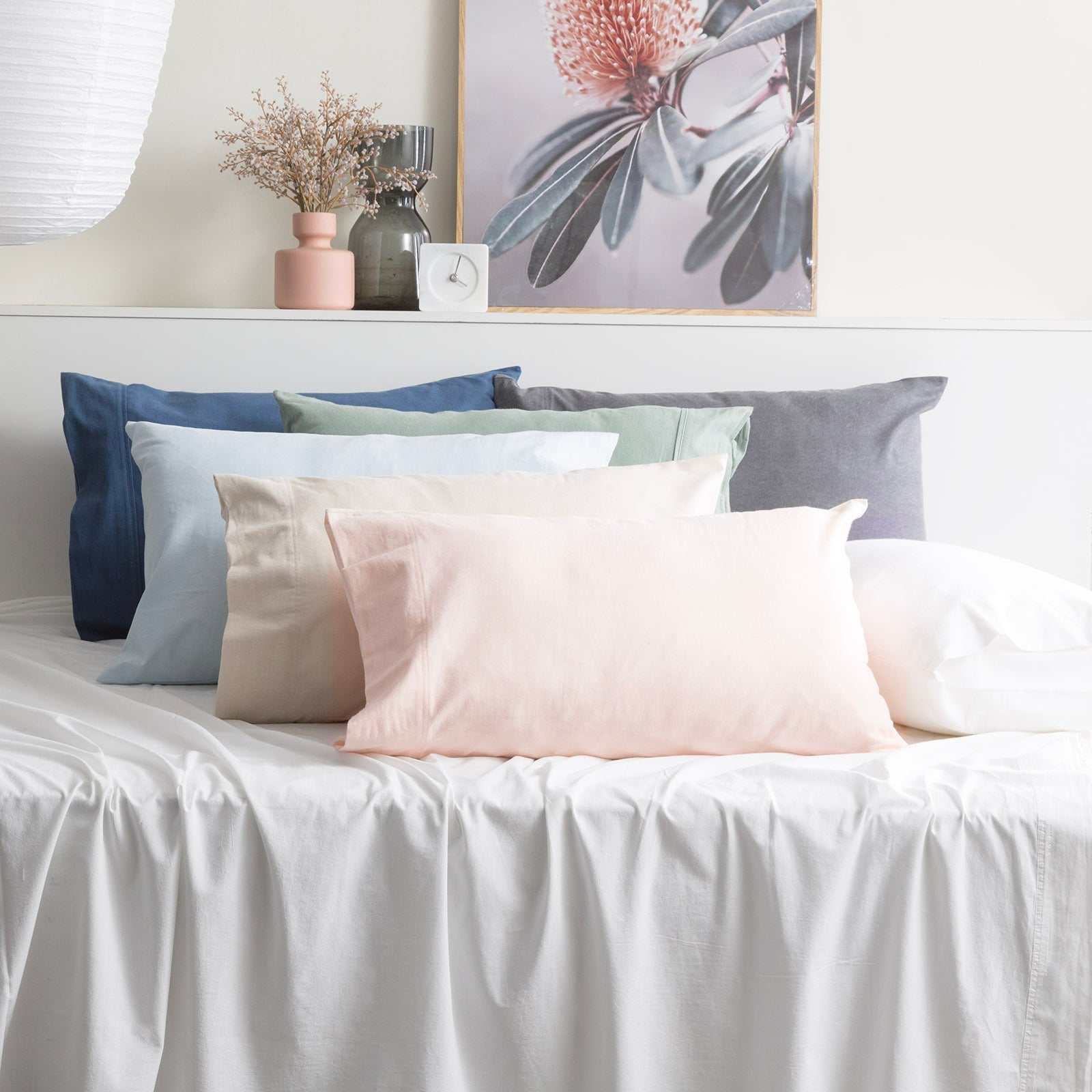 Park Avenue 175 GSM Egyptian Cotton Flannelette Sheet Sets - ROSE Park Avenue