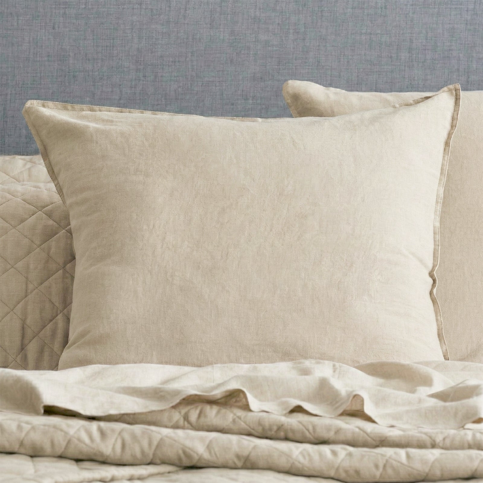 Renee Taylor Washed Linen Cotton Quilt Cover Set