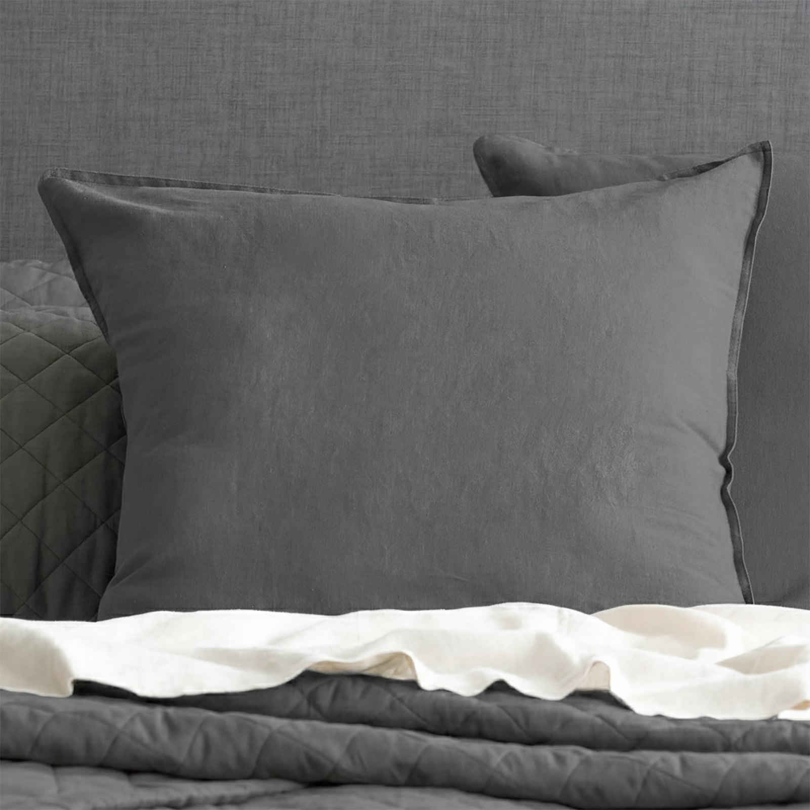 Renee Taylor Washed Linen Cotton Quilt Cover Set