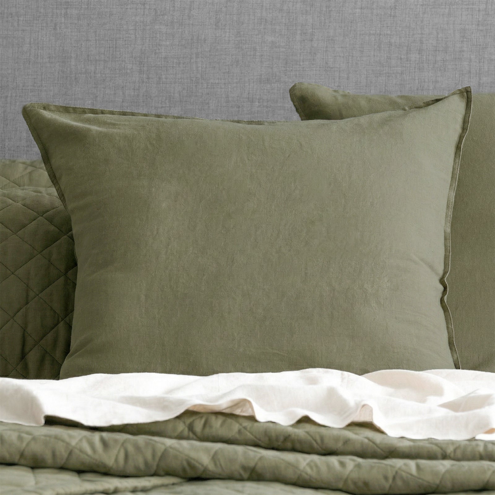 Renee Taylor Washed Linen Cotton Quilt Cover Set