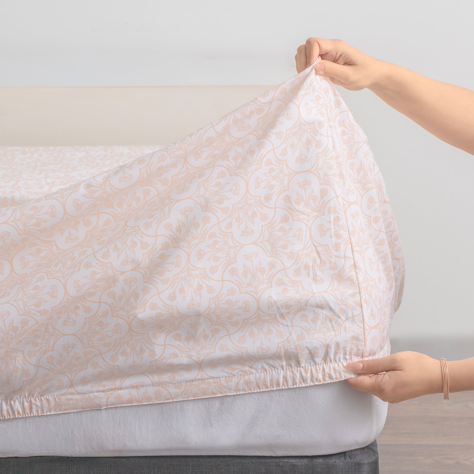 Renee Taylor Meadow Organic Cotton Patterned Sheet Set