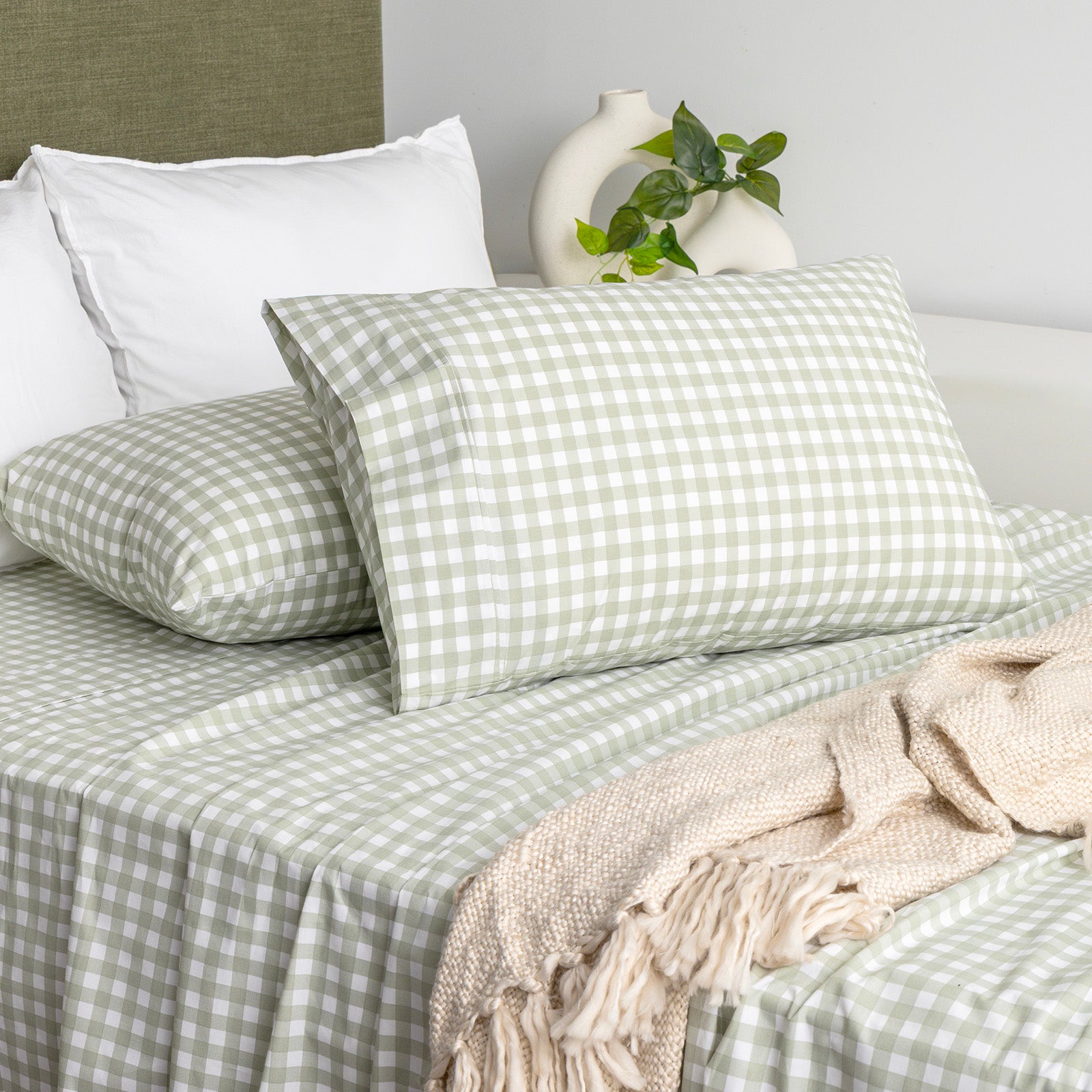 Renee Taylor Stewart Organic Cotton Patterned Sheet Set